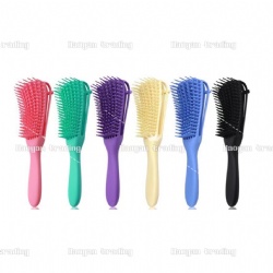 Eight Moving Arms Octopus Massage  Brush Smooth Hair Brush Comb